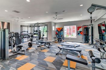 Fitness center with yoga/spin studio